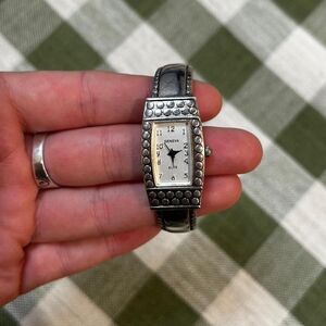 Dainty vintage silver watch!